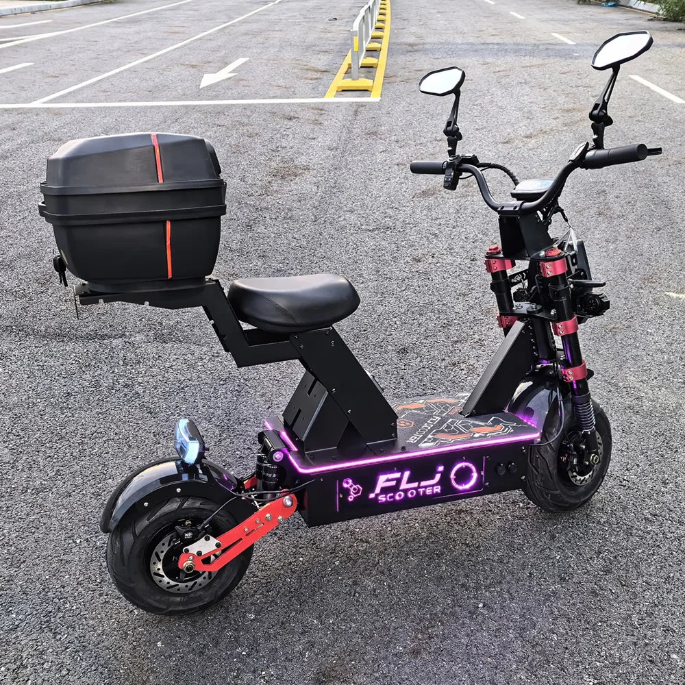 K13 Ultra 72V 12000W Electric Scooter With App NFC