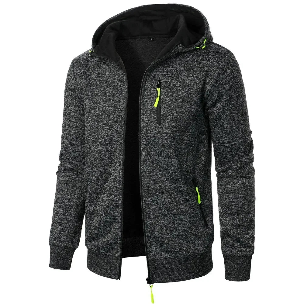 Men's Casual Sweatshirts Hooded Sweatshirt Slim Fit Sportswear Autumn Jacket for Men Tracksuit Streetwear Jackets 2029