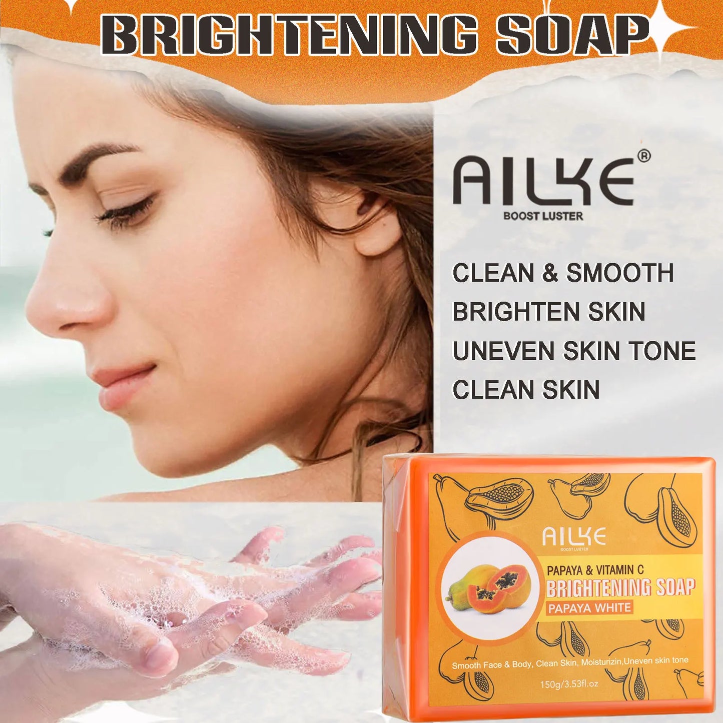 AILKE Glutathione Whitening Serum For Uneven Skin Tone