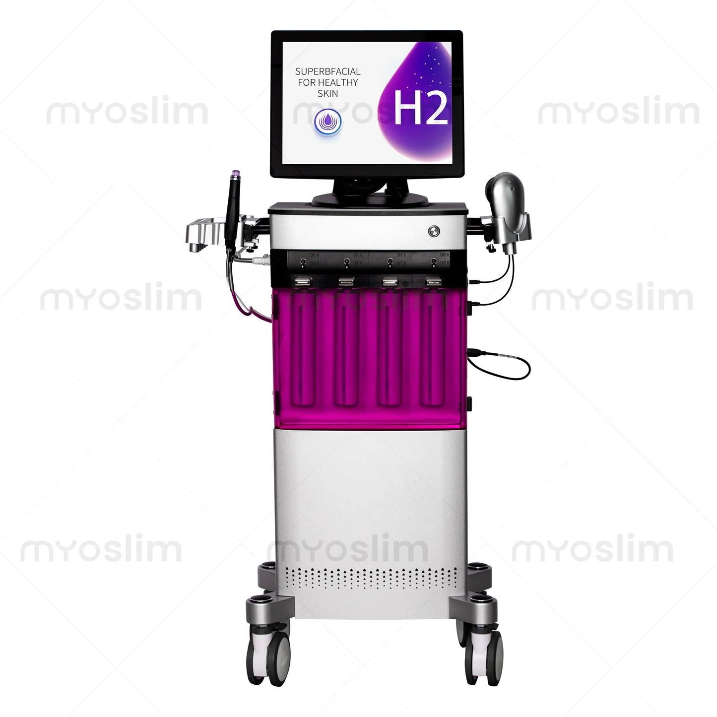 Hydra Oxygen Facial Multifunction Machine For Skin Cleaning And Rejuvenation
