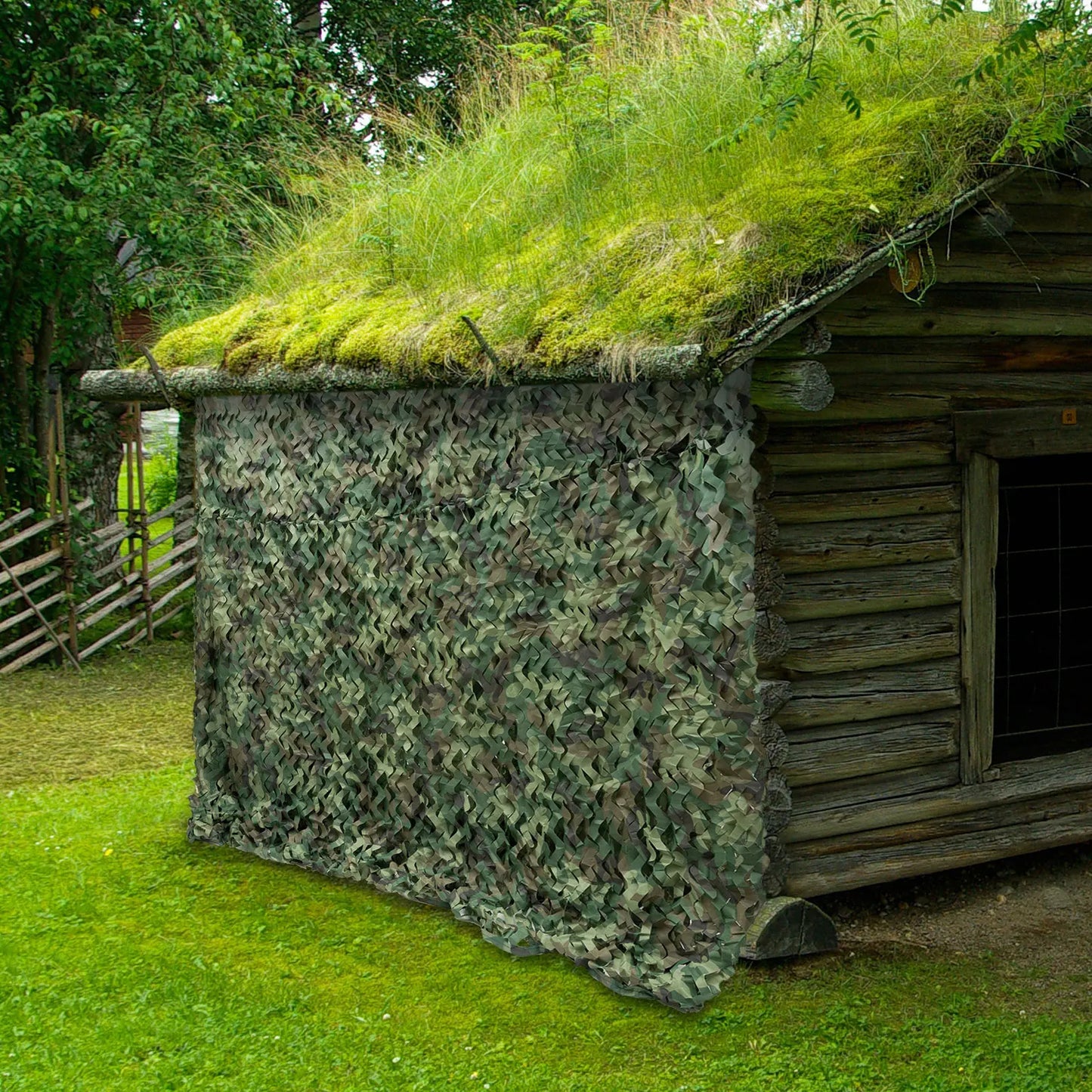Camouflage Hunting Net Mesh Shade Waterproof Lightweight Camping