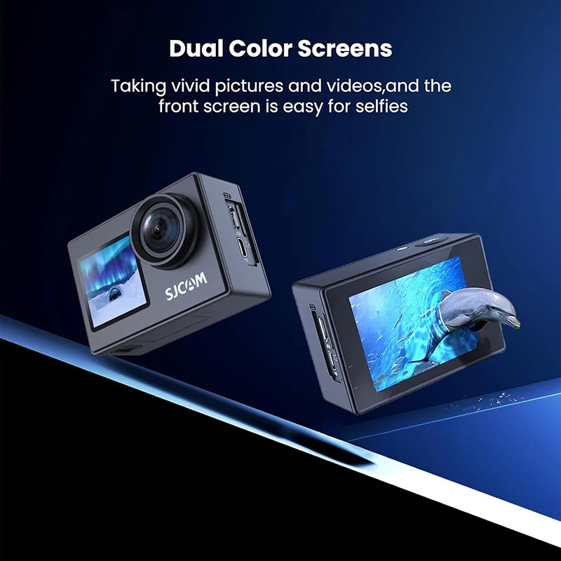SJCAM SJ4000 Dual Screen 4K Action Camera With WiFi