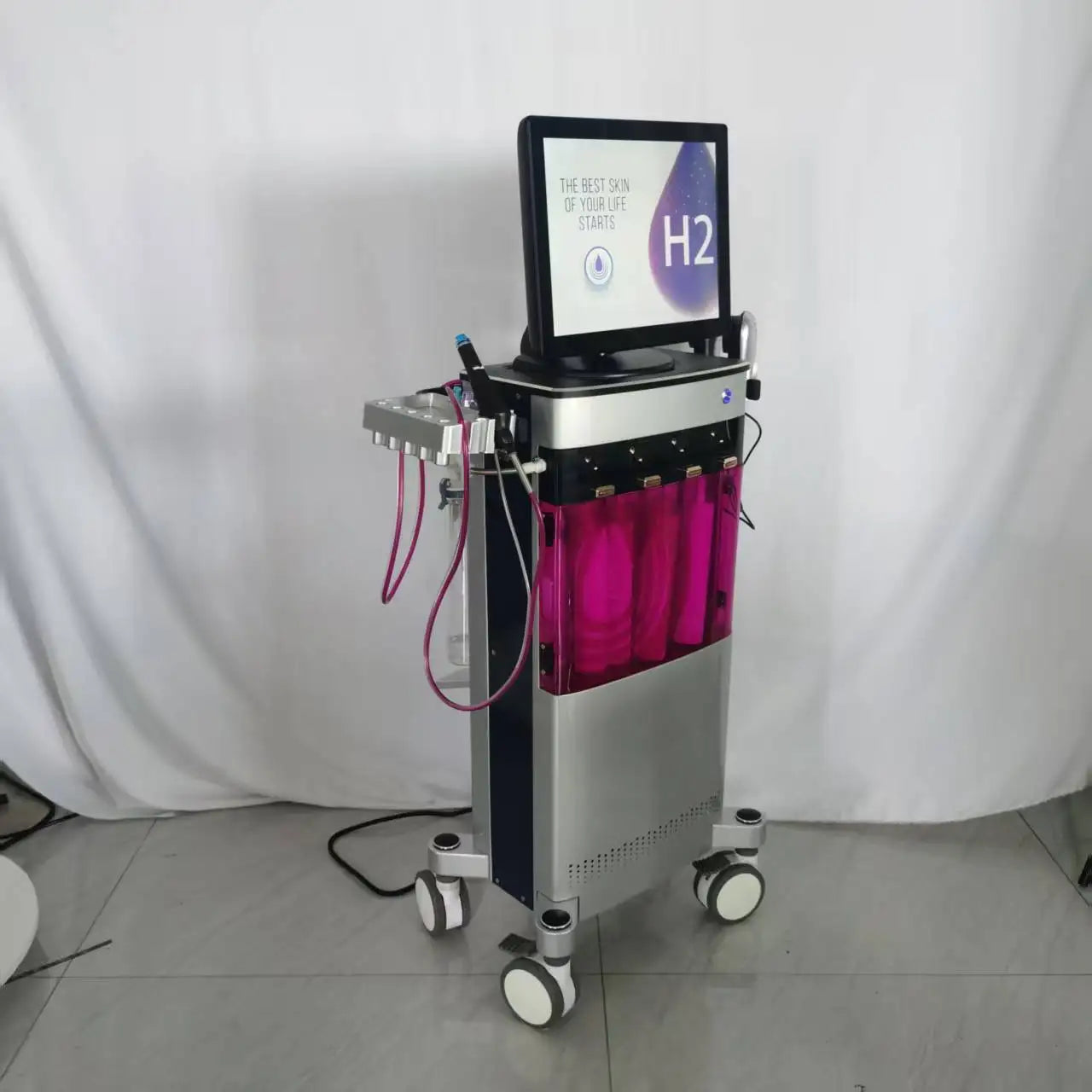 Hydra Oxygen Facial Multifunction Machine For Skin Cleaning And Rejuvenation
