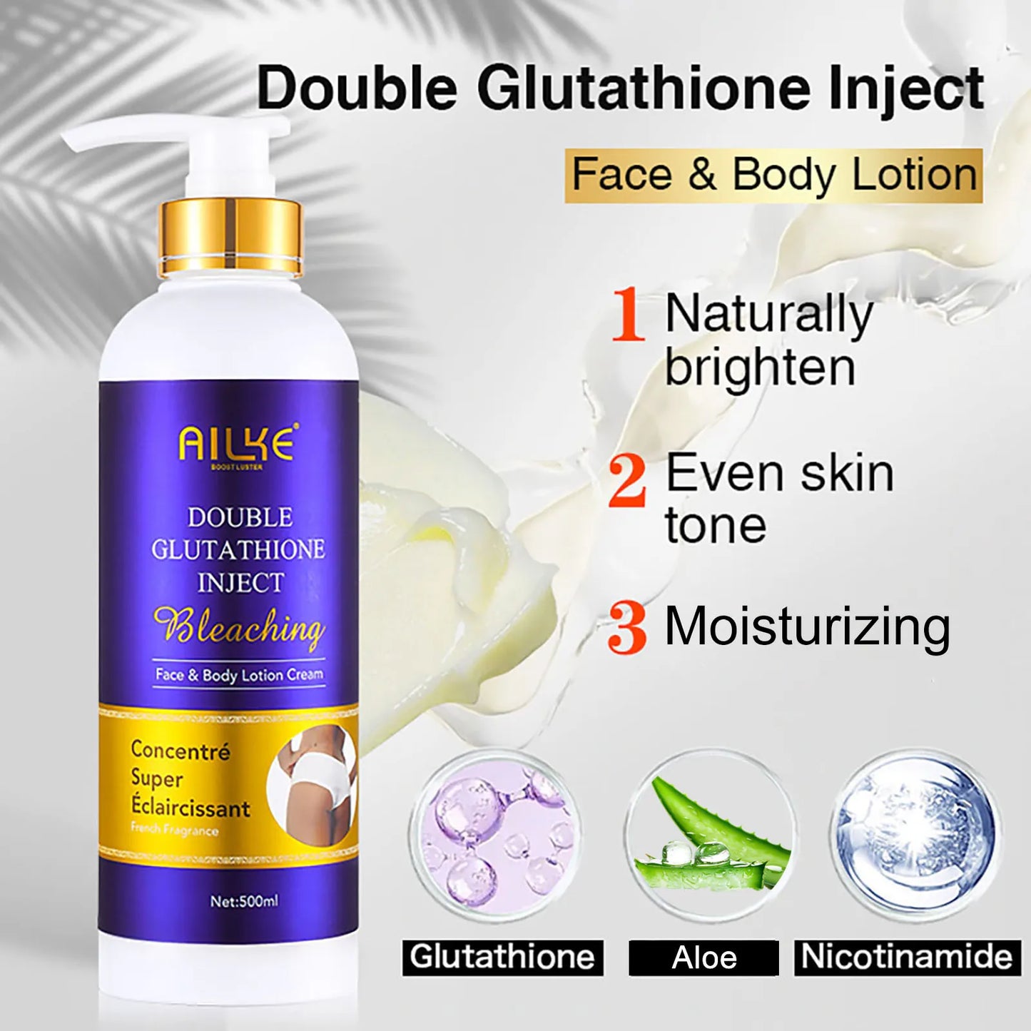 AILKE Glutathione Whitening Serum For Uneven Skin Tone