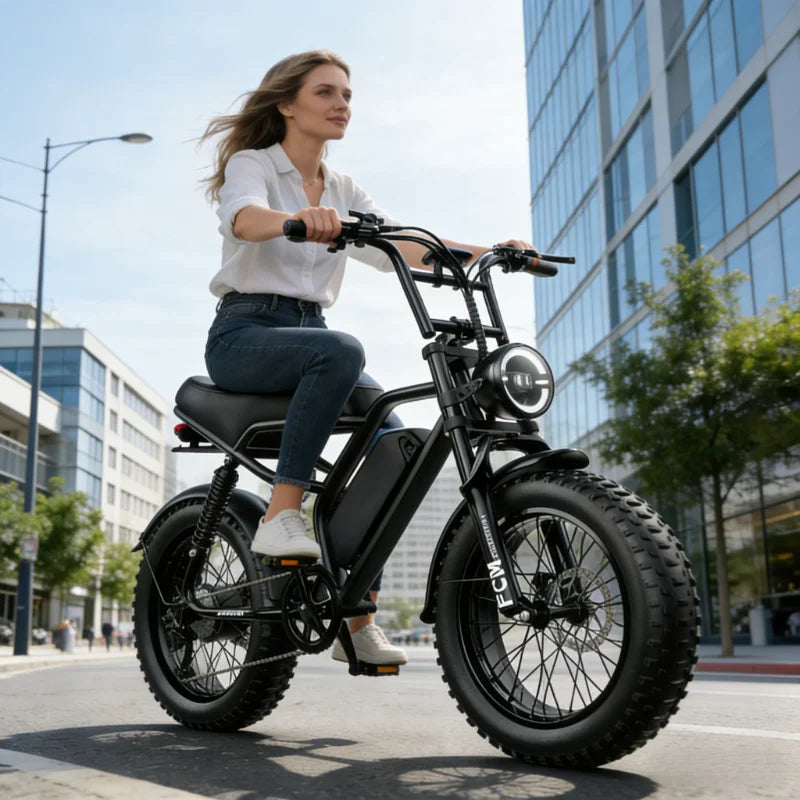 ZEFIORA Electric Scooter V10 48V Removable Battery Long Range