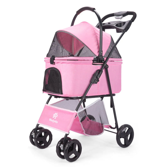3 In 1 Pet Stroller With Removable Carrier All Terrain