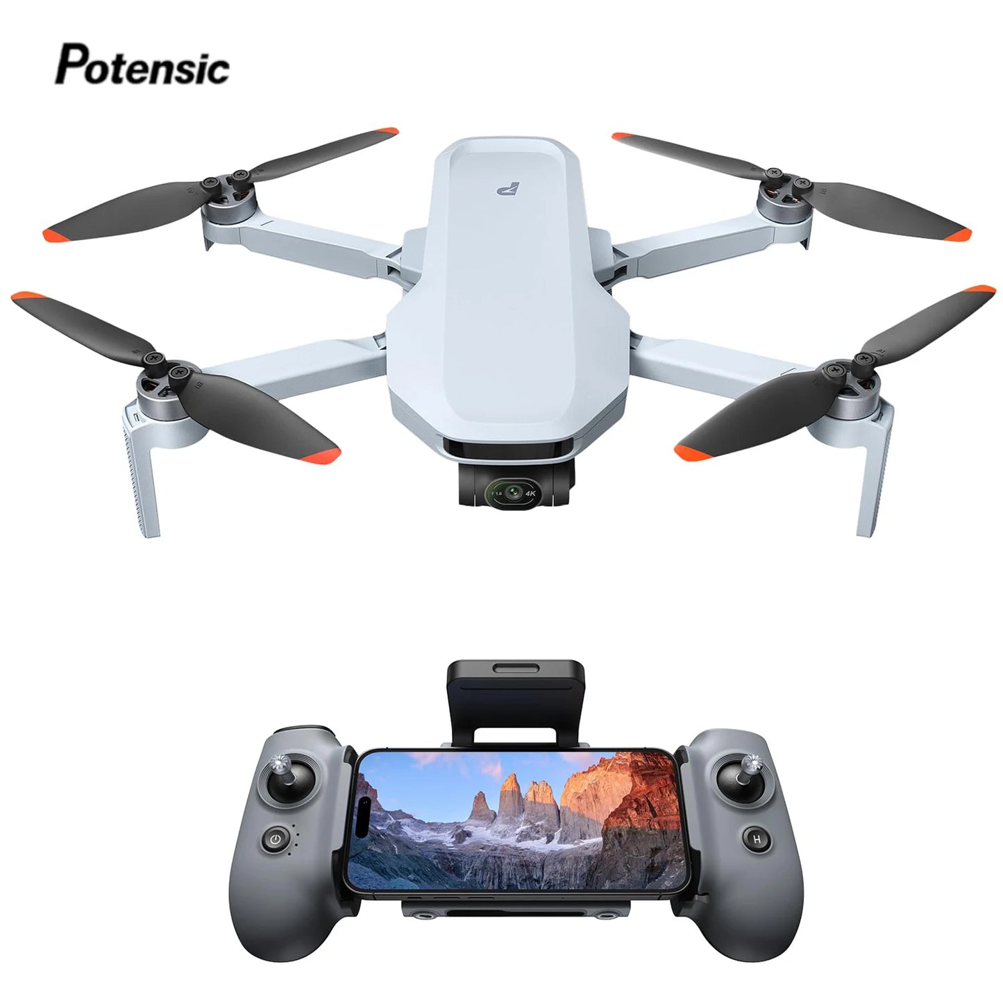 Potensic ATOM 2 Camera Drone With 4K HDR Video Gimbal