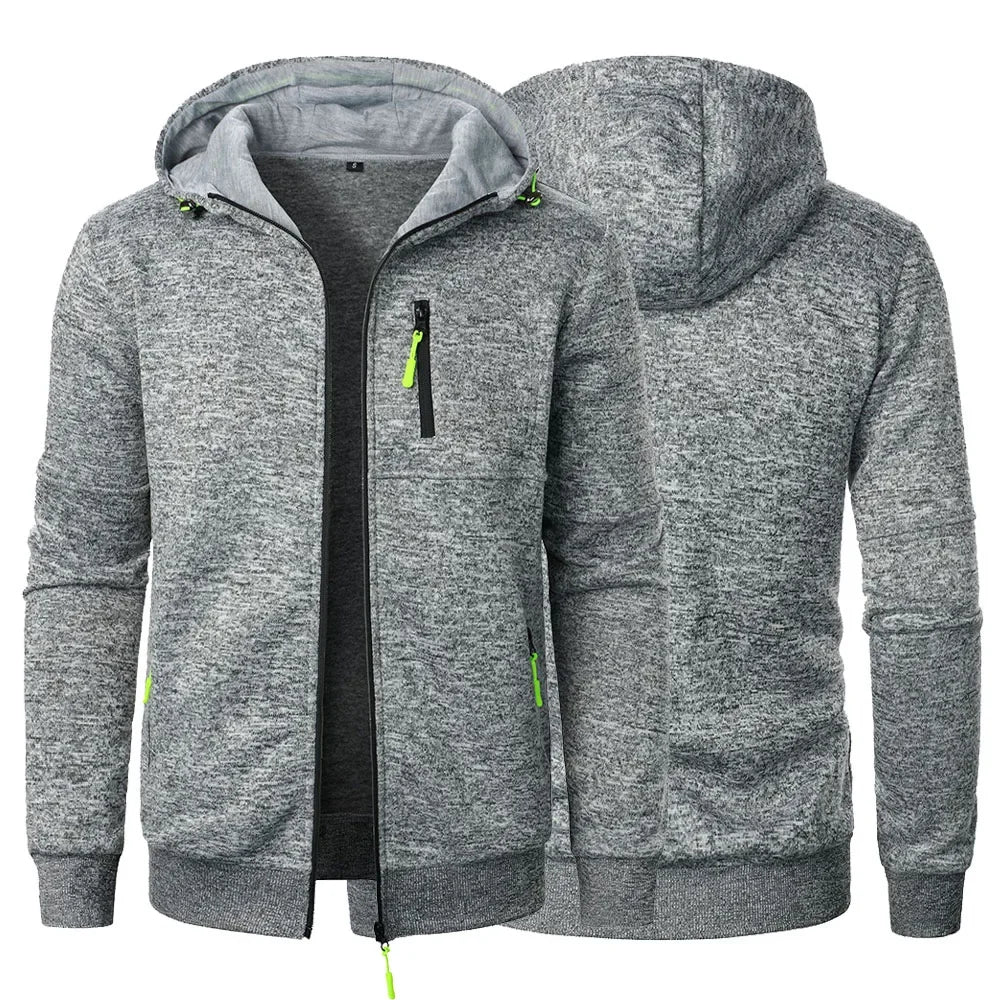 Men's Casual Sweatshirts Hooded Sweatshirt Slim Fit Sportswear Autumn Jacket for Men Tracksuit Streetwear Jackets 2029