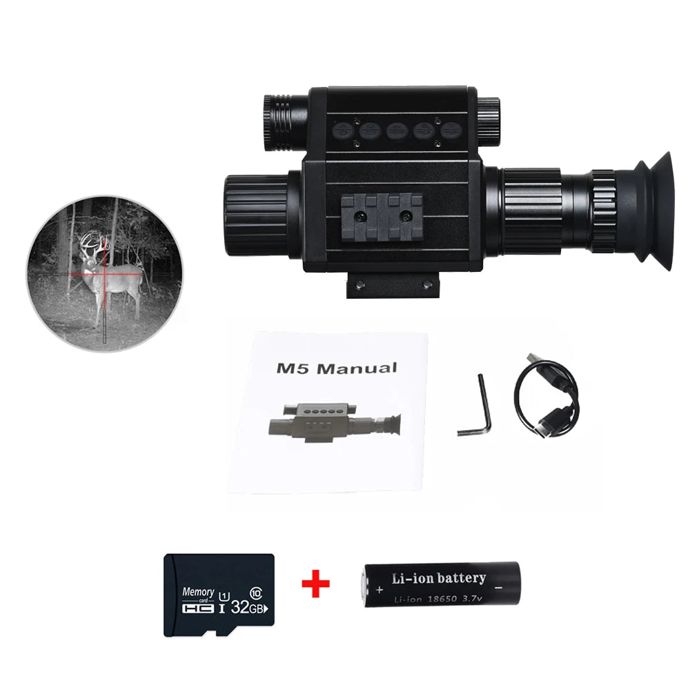 Tensdarcam Megaorei Digital Night Vision Monocular 1080P