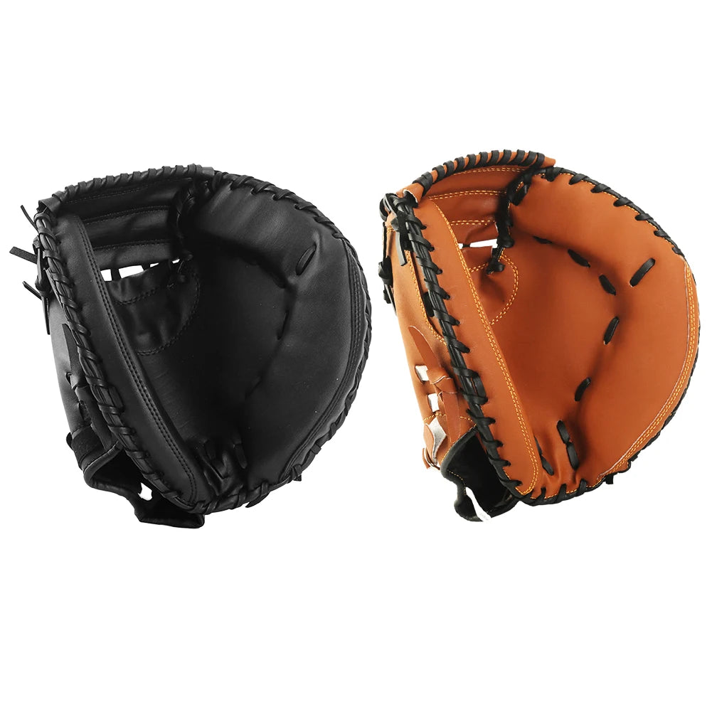MOJOYCE Baseball Catcher Mitt PU Leather Glove For Training