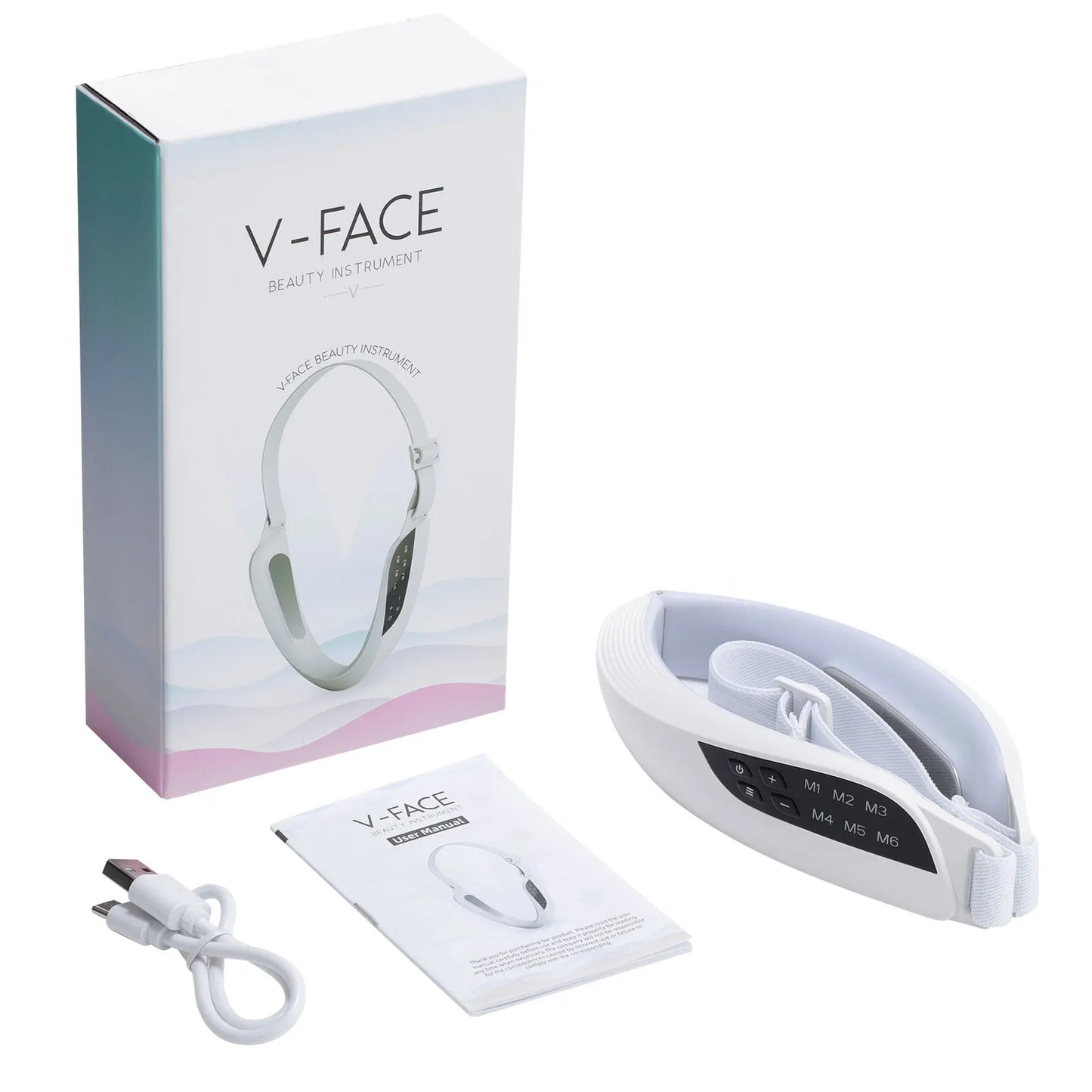 PASTSKY Electric V Face Lifting Device With EMS Microcurrent Technology