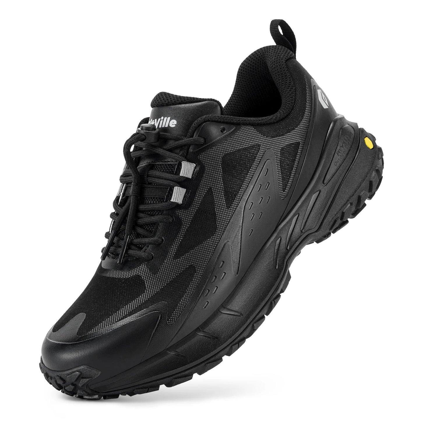Fittington Men's Breathable Mesh Hiking Shoes With Arch Support