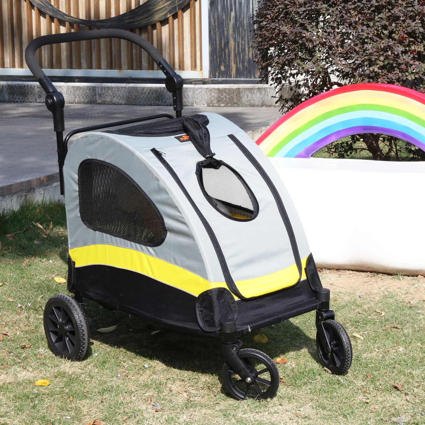 Portable Outdoor Pet Travel Stroller for Small Dogs and Cats