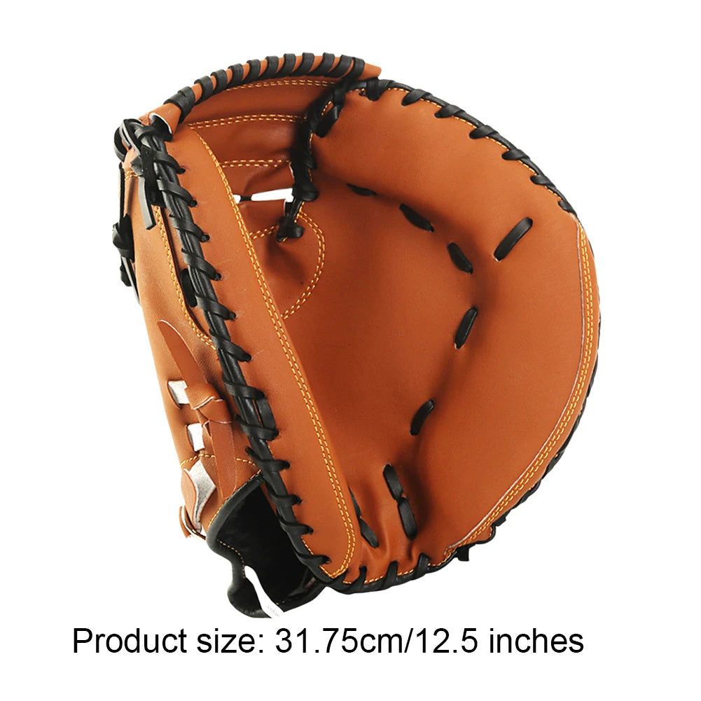 MOJOYCE Baseball Catcher Mitt PU Leather Glove For Training