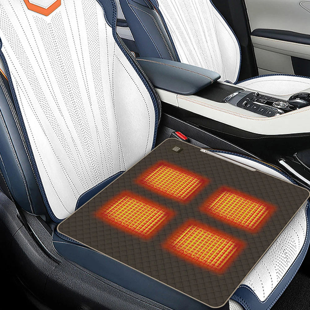 ALLOYSEED Heated Camping Chair With USB Mat And Temperature Settings