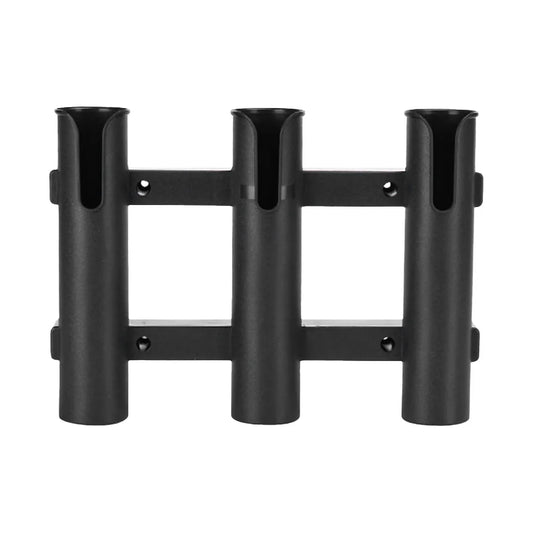 APWIKOGER 3 Tubes Link Fishing Rod Holder Bracket Wall Mounted