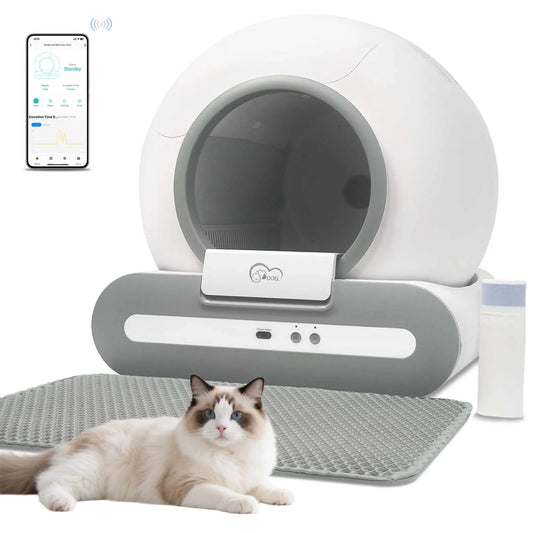 DOEL Self Cleaning Cat Litter Box With Smart App Control