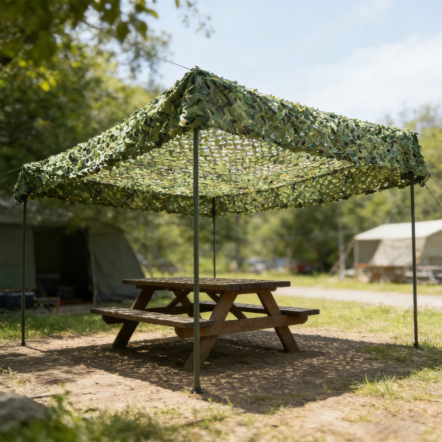 Camouflage Hunting Net Mesh Shade Waterproof Lightweight Camping