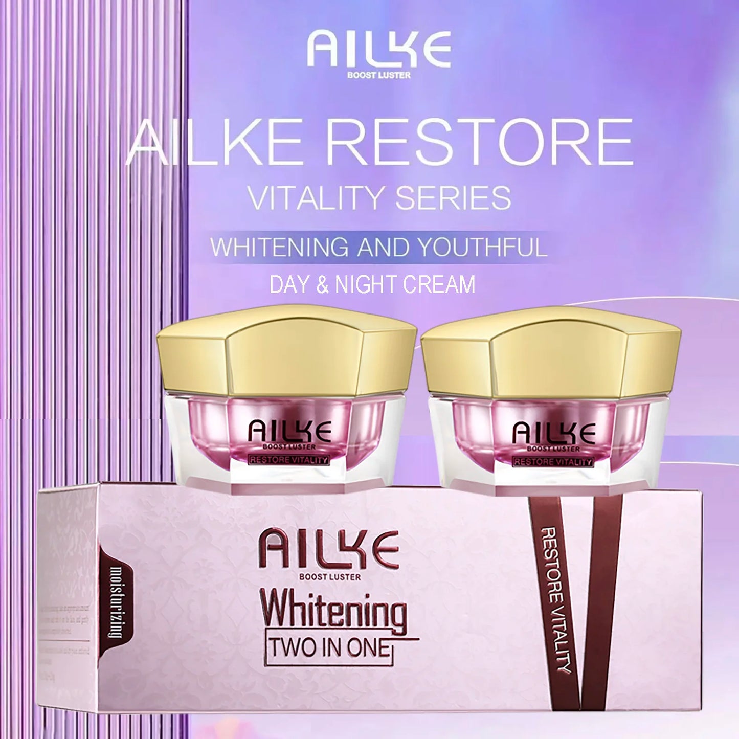 AILKE Whitening Anti Wrinkle Cream With Collagen And Hyaluronic Acid