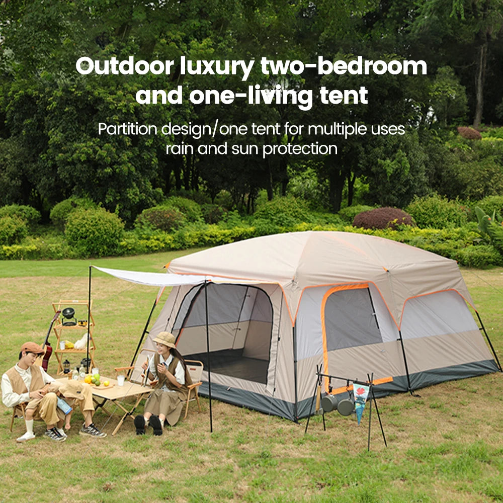Sonuto Family Tent Windproof Sun Protection Mosquito Net Instant Setup