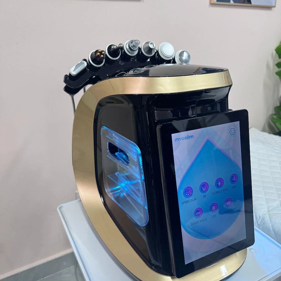 MYOSLIM Hydra Dermabrasion 7 In 1 Oxygen Aqua Peeling System