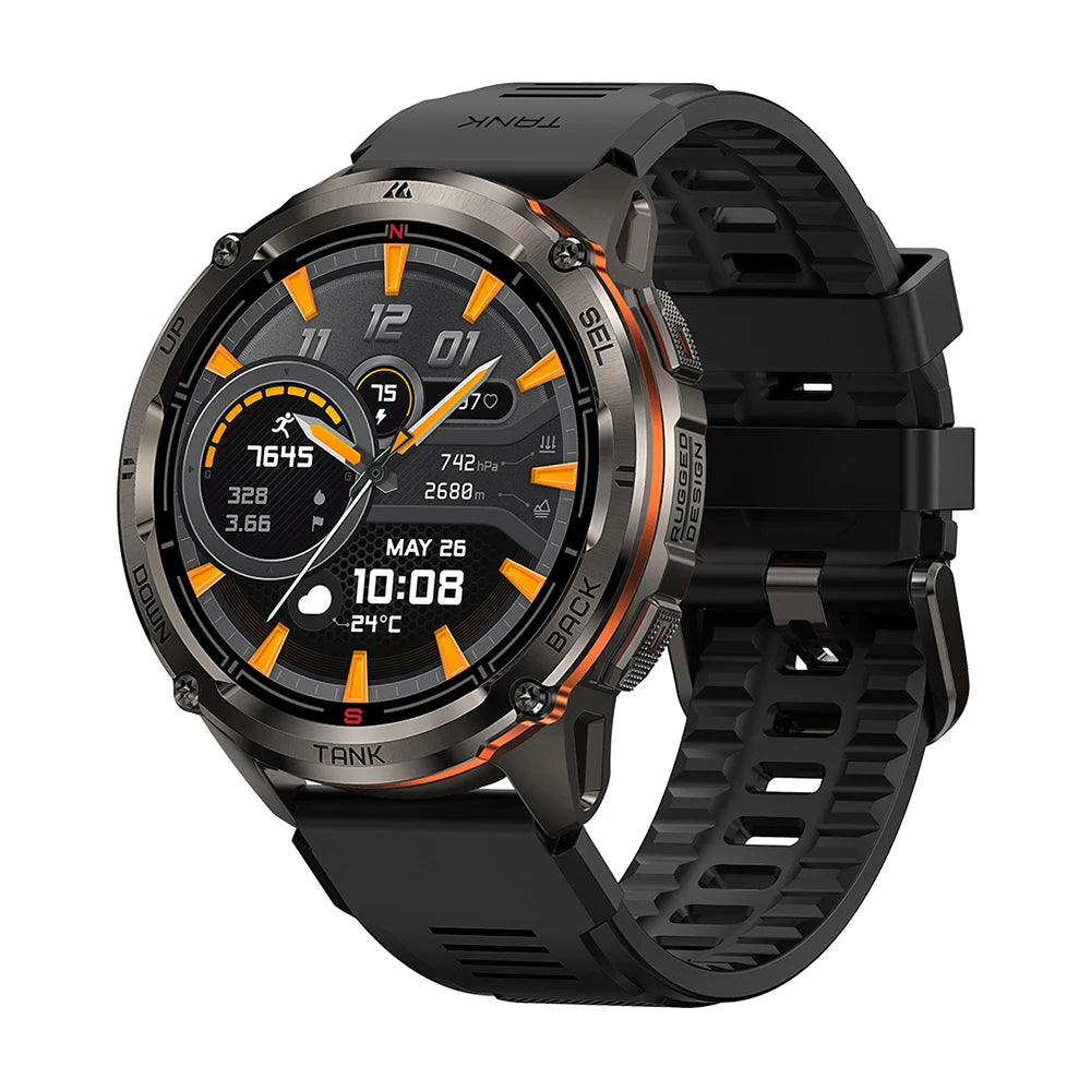 KOSPET Tank T3 Ultra 2 GPS Smartwatch With Bluetooth Call