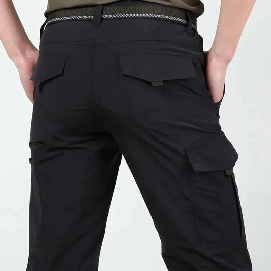 Summer Leisure Light Army Military Pants Men's Outdoor Waterproof Special Police Combat Military Camouflage Pants Cargo Camping
