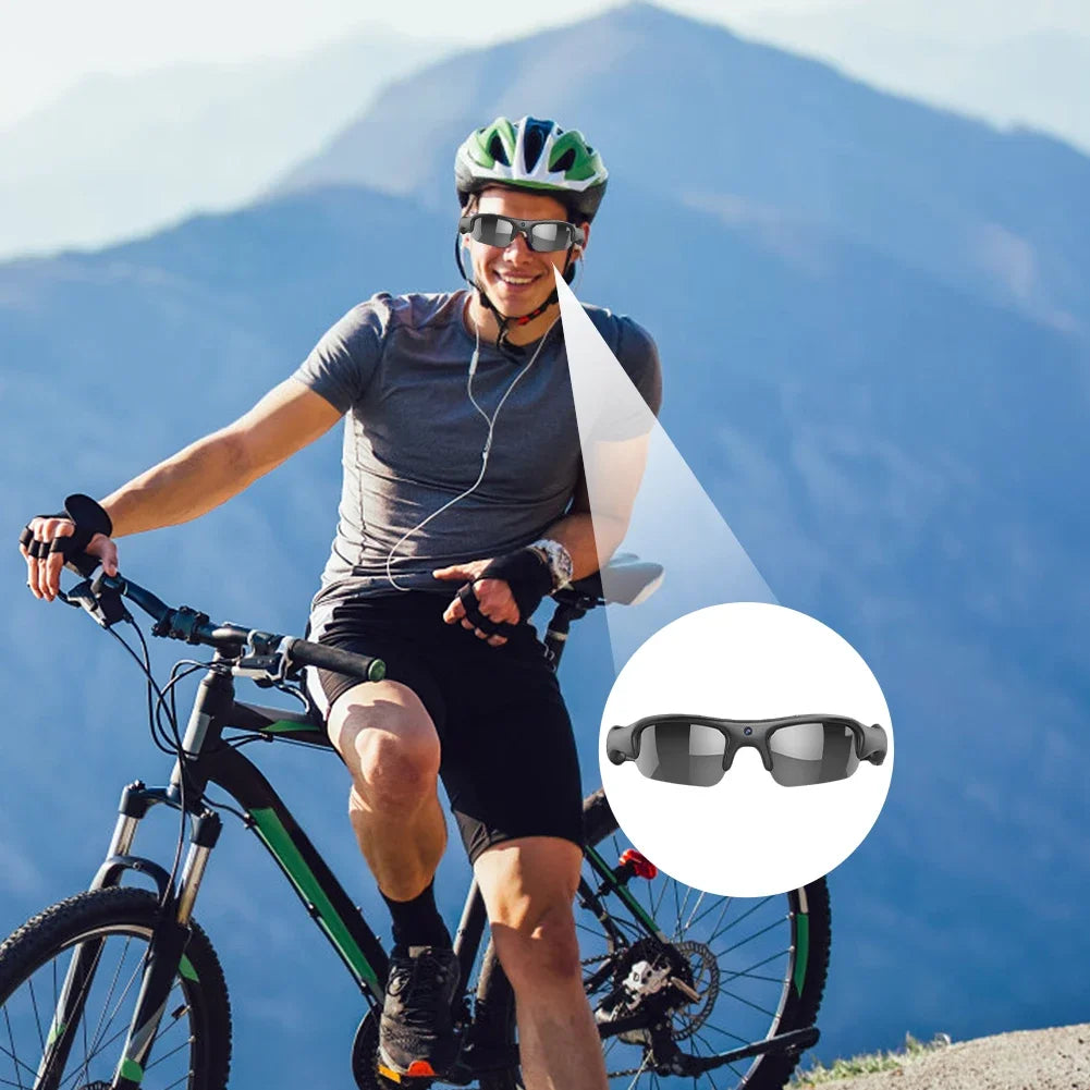 ALLOYSEED Wireless WiFi Camera Smart Glasses With Audio