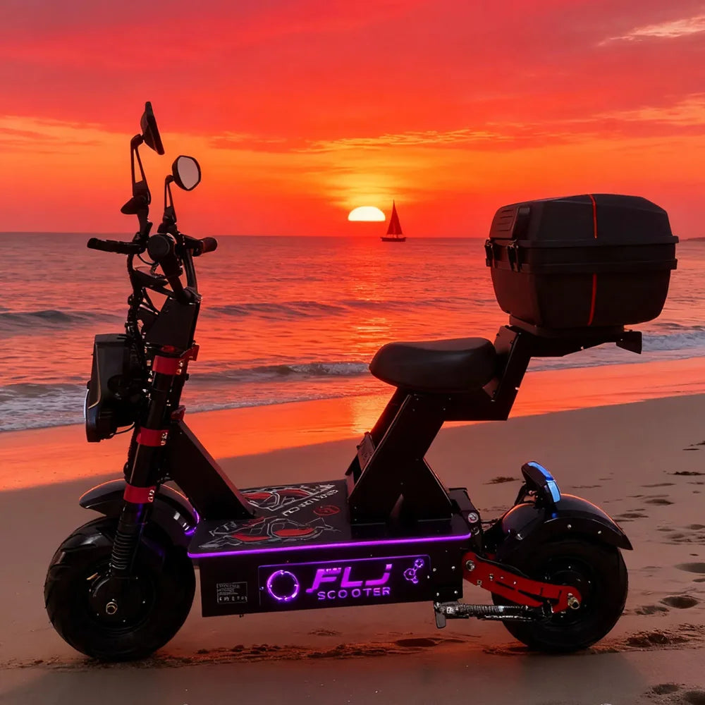 K13 Ultra 72V 12000W Electric Scooter With App NFC