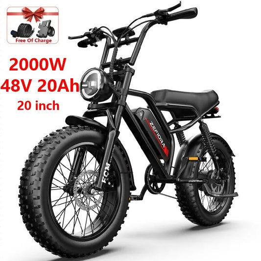 ZEFIORA Electric Scooter V10 48V Removable Battery Long Range